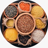 Pulses, Blends & Rice
